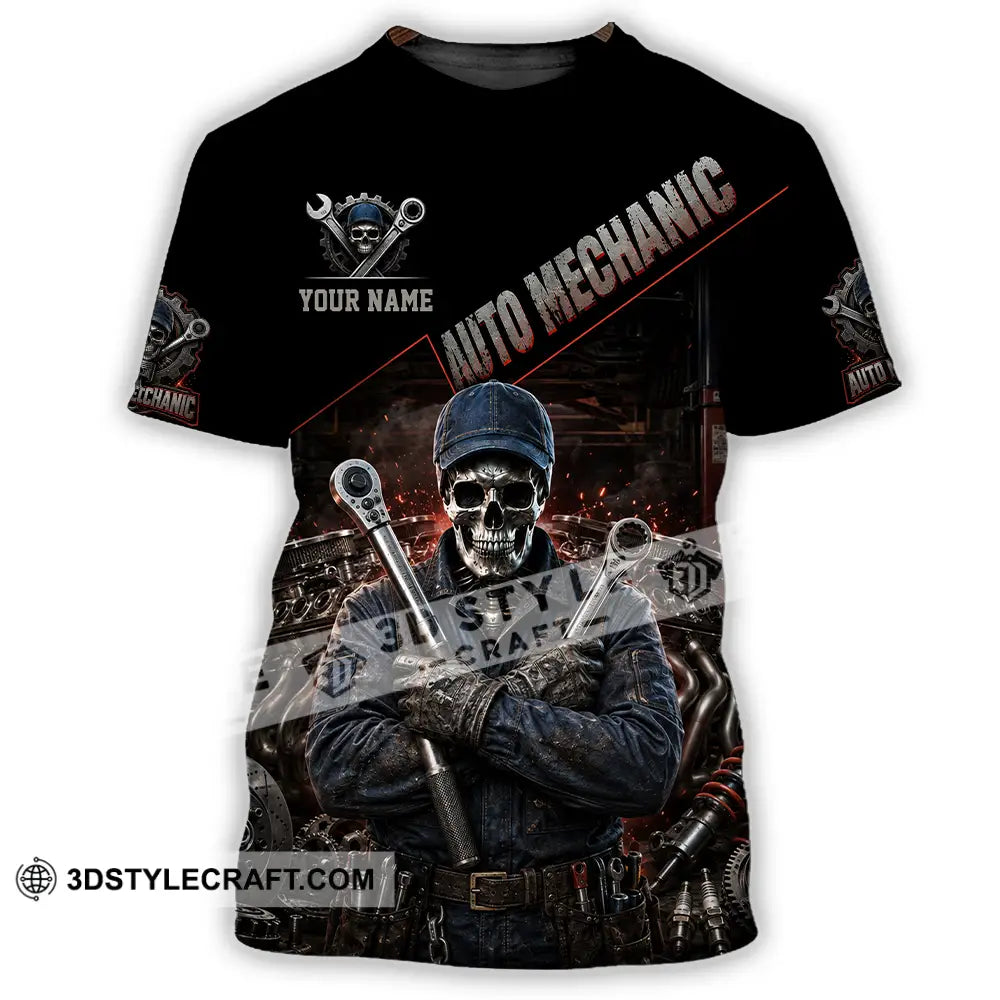 Unisex Shirt - Custom Auto Mechanic Shirt - T-Shirt / S - T-shirt