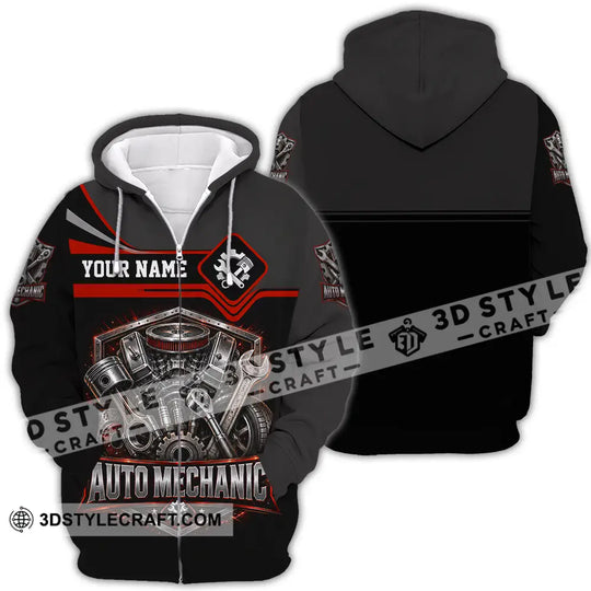 Unisex Shirt - Custom Auto Mechanic Shirt style option 4