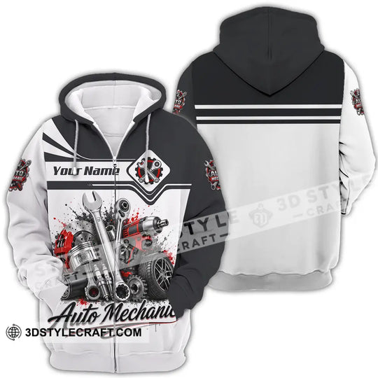 Unisex Shirt - Custom Auto Mechanic Shirt style option 4