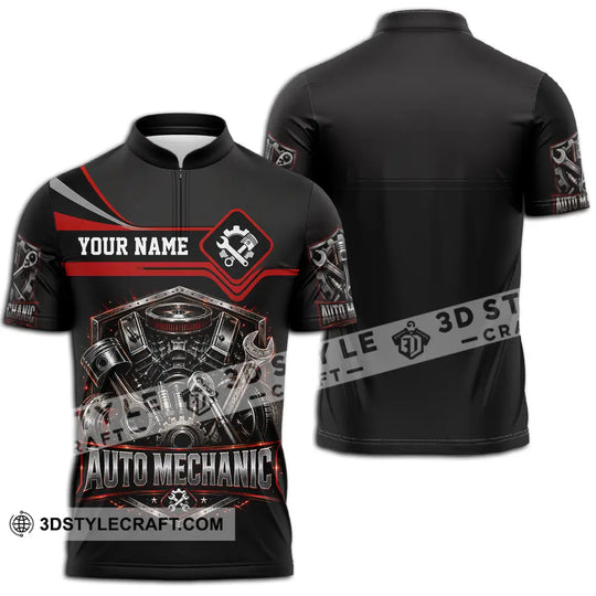 Unisex Shirt - Custom Auto Mechanic Shirt style option 2
