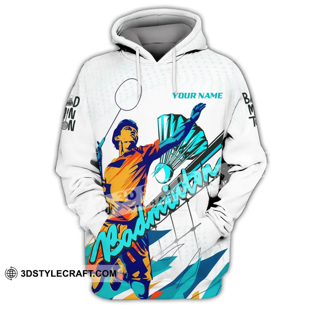 Unisex Shirt - Custom Badminton 3D Shirt Hoodie / S T-shirt