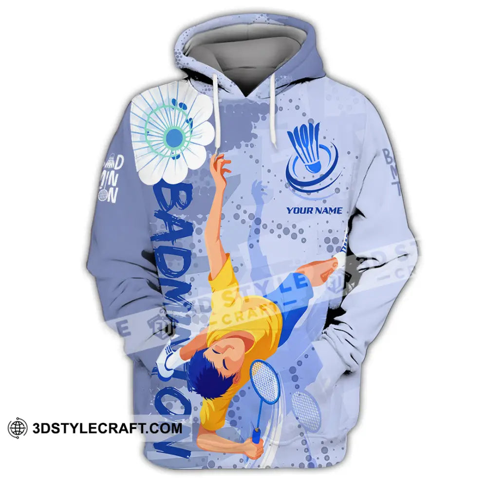 Unisex Shirt - Custom Badminton 3D Shirt Hoodie / S T-shirt