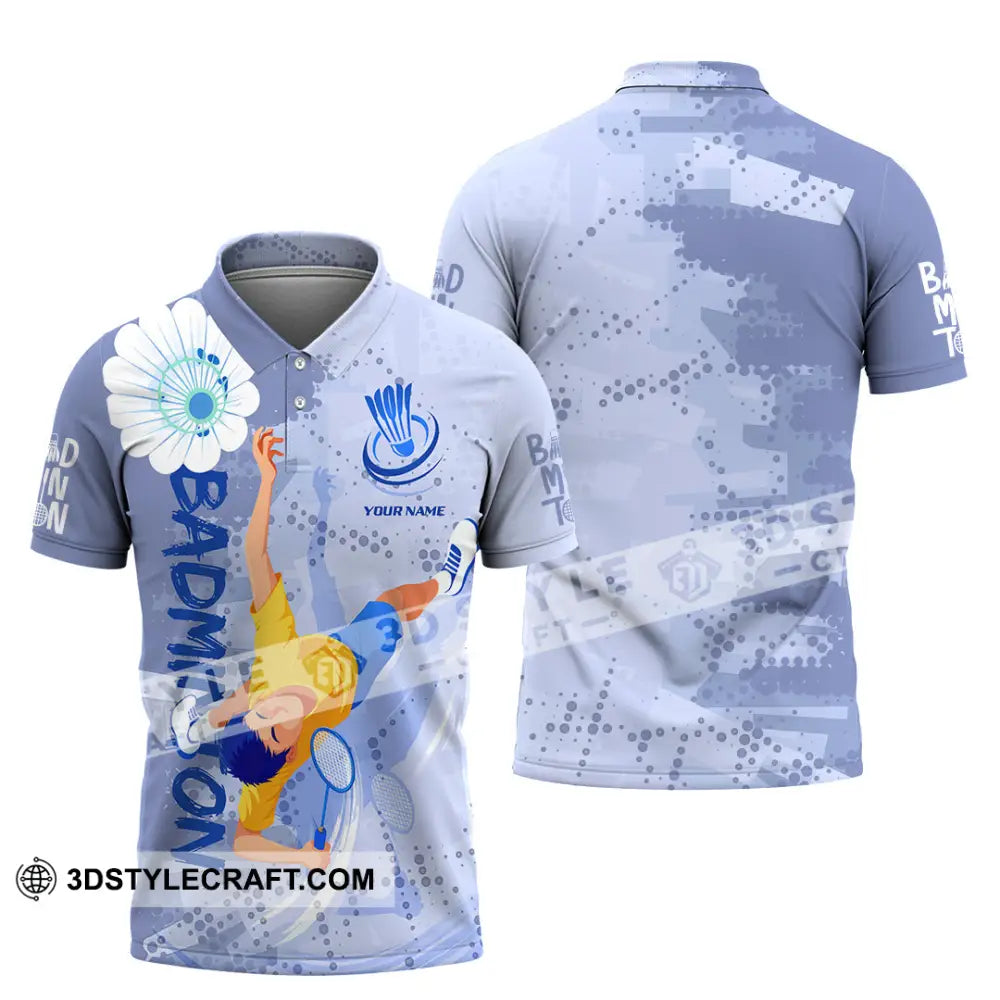 Unisex Shirt - Custom Badminton 3D Shirt Polo Shirt / S T-shirt