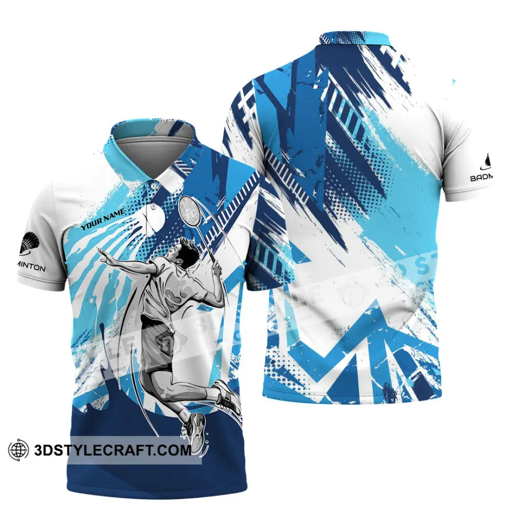 Unisex Shirt - Custom Badminton 3D Shirt Polo Shirt / S T-shirt