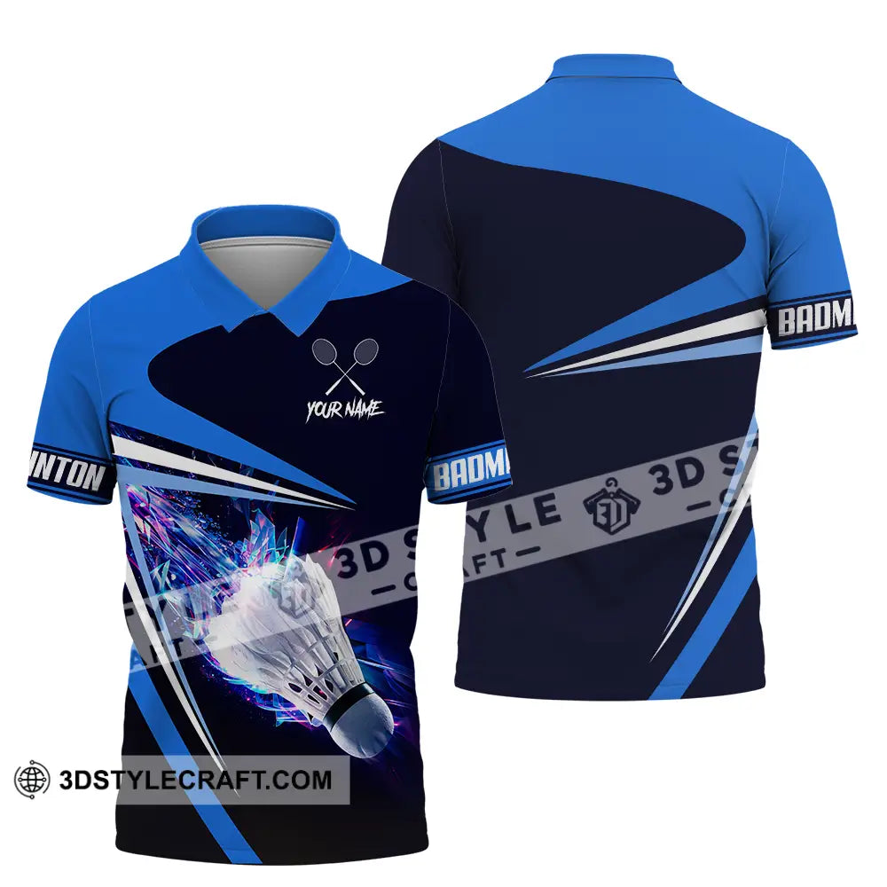 Unisex Shirt - Custom Badminton 3D Shirt Polo Shirt / S T-shirt