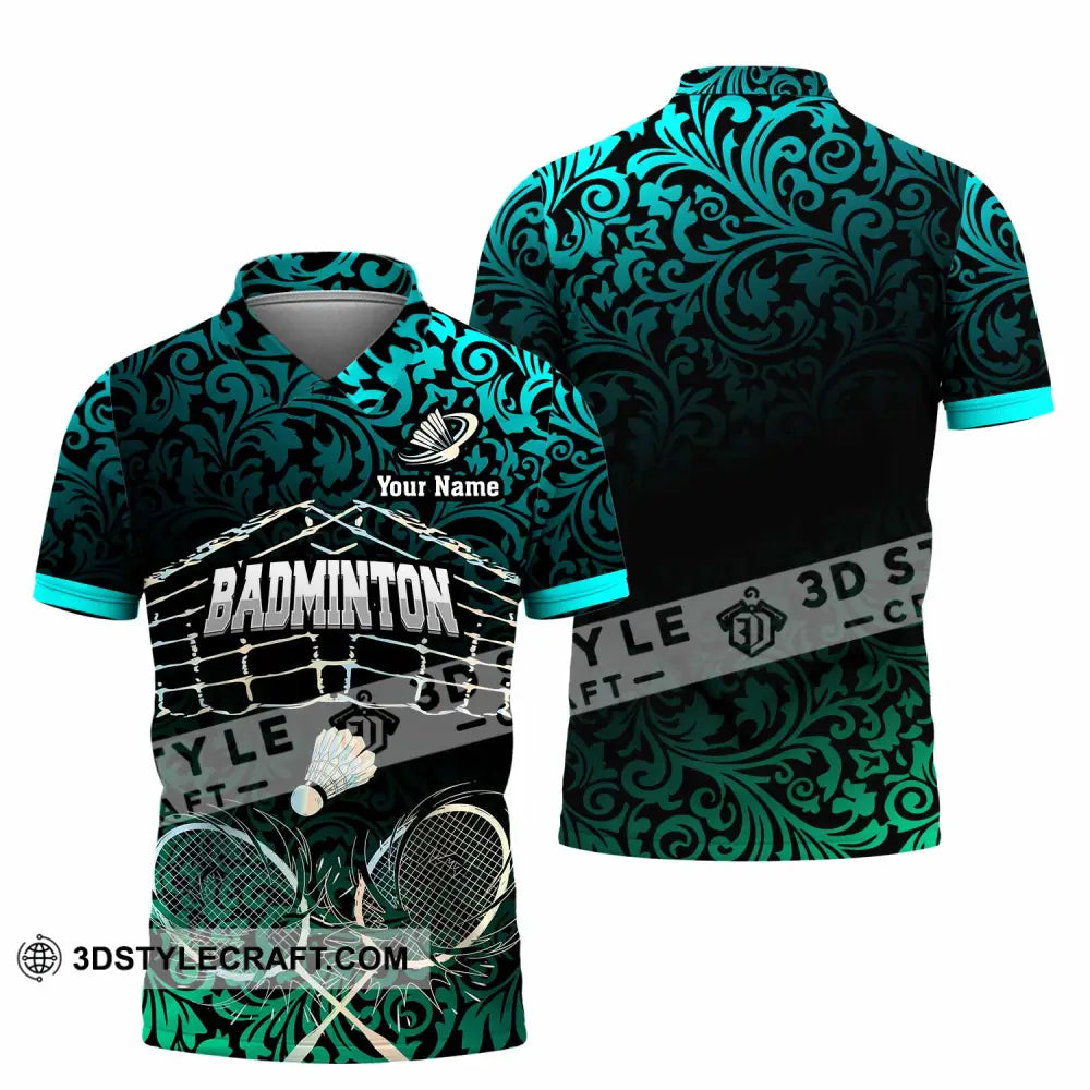 Unisex Shirt - Custom Badminton 3D Shirt Polo Shirt / S T-shirt