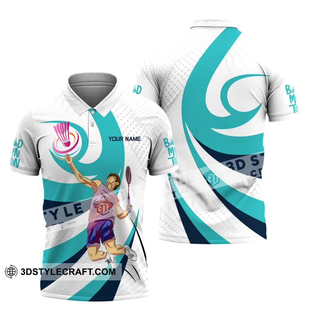 Unisex Shirt - Custom Badminton 3D Shirt Polo Shirt / S T-shirt