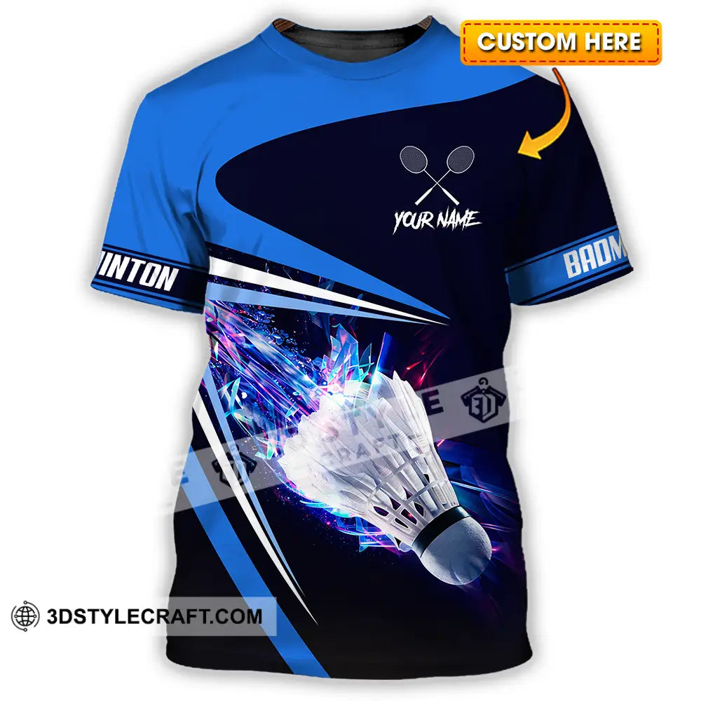 Unisex Shirt - Custom Badminton 3D Shirt T-shirt