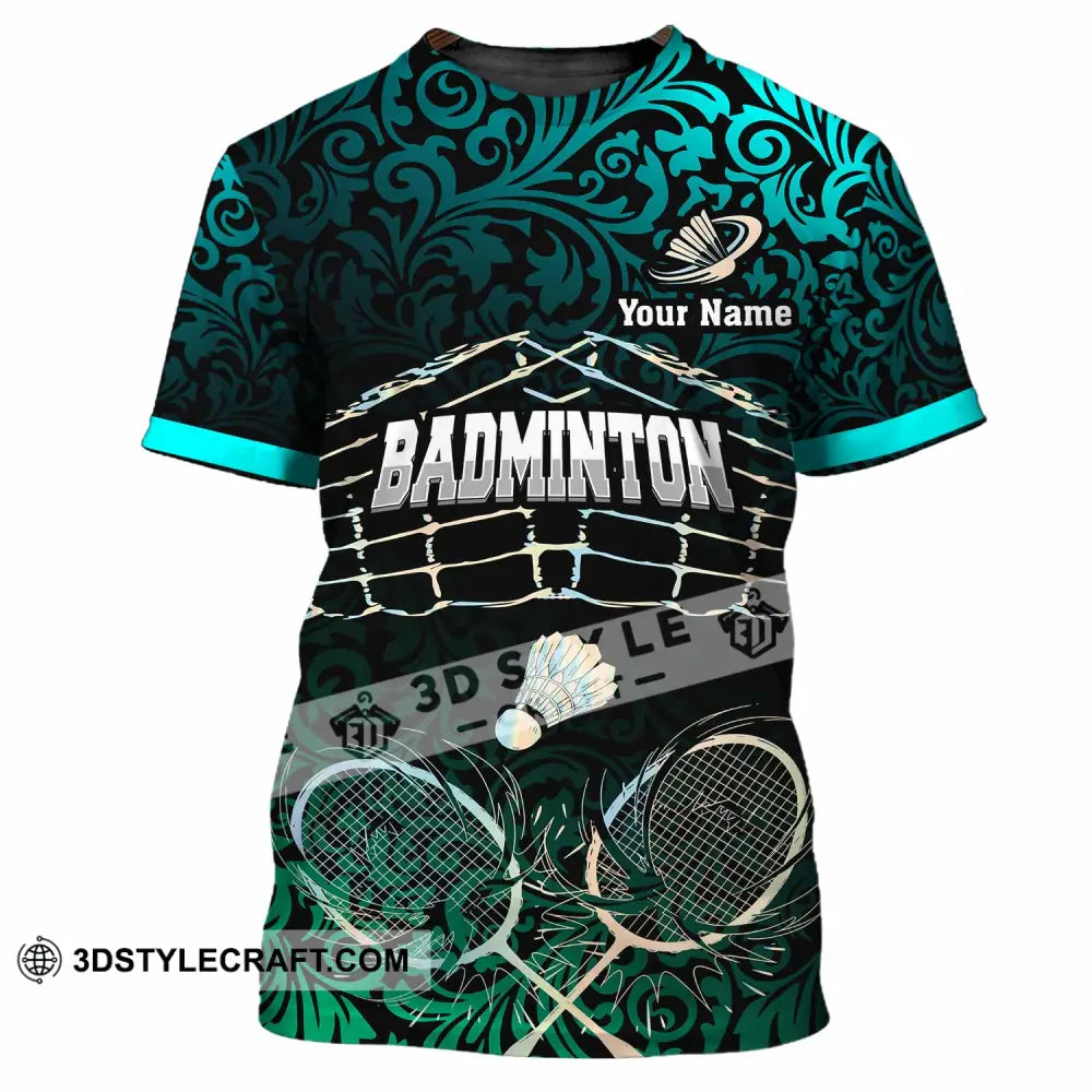 Unisex Shirt - Custom Badminton 3D Shirt T-Shirt / S T-shirt