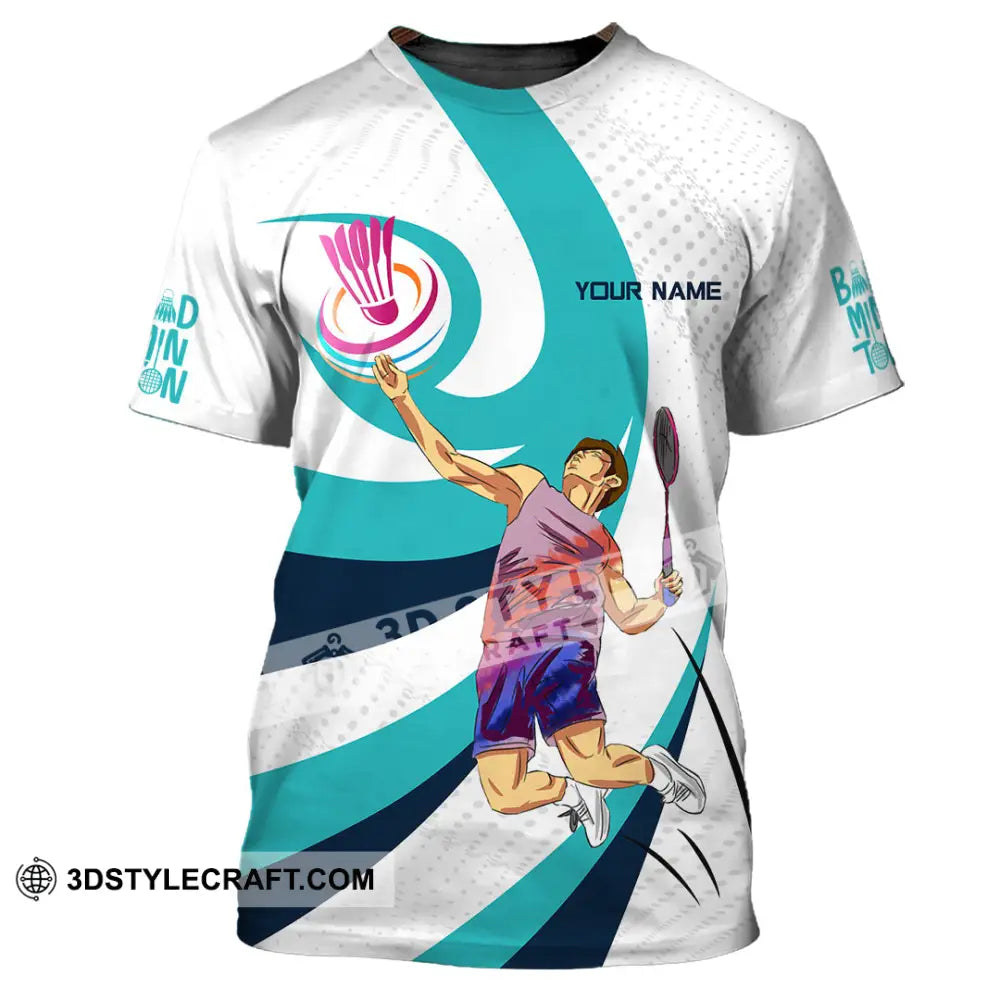 Unisex Shirt - Custom Badminton 3D Shirt T-Shirt / S T-shirt