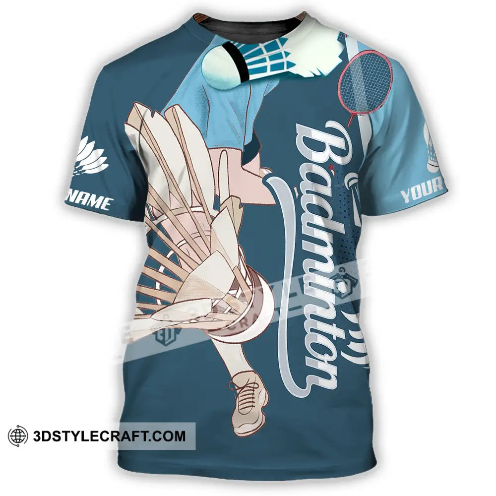 Unisex Shirt - Custom Badminton 3D Shirt T-Shirt / S T-shirt