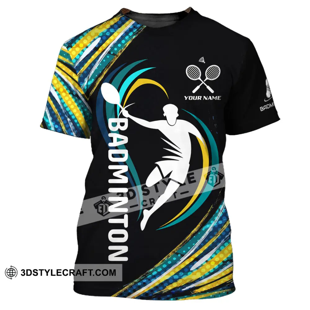Unisex Shirt - Custom Badminton 3D Shirt T-Shirt / S T-shirt