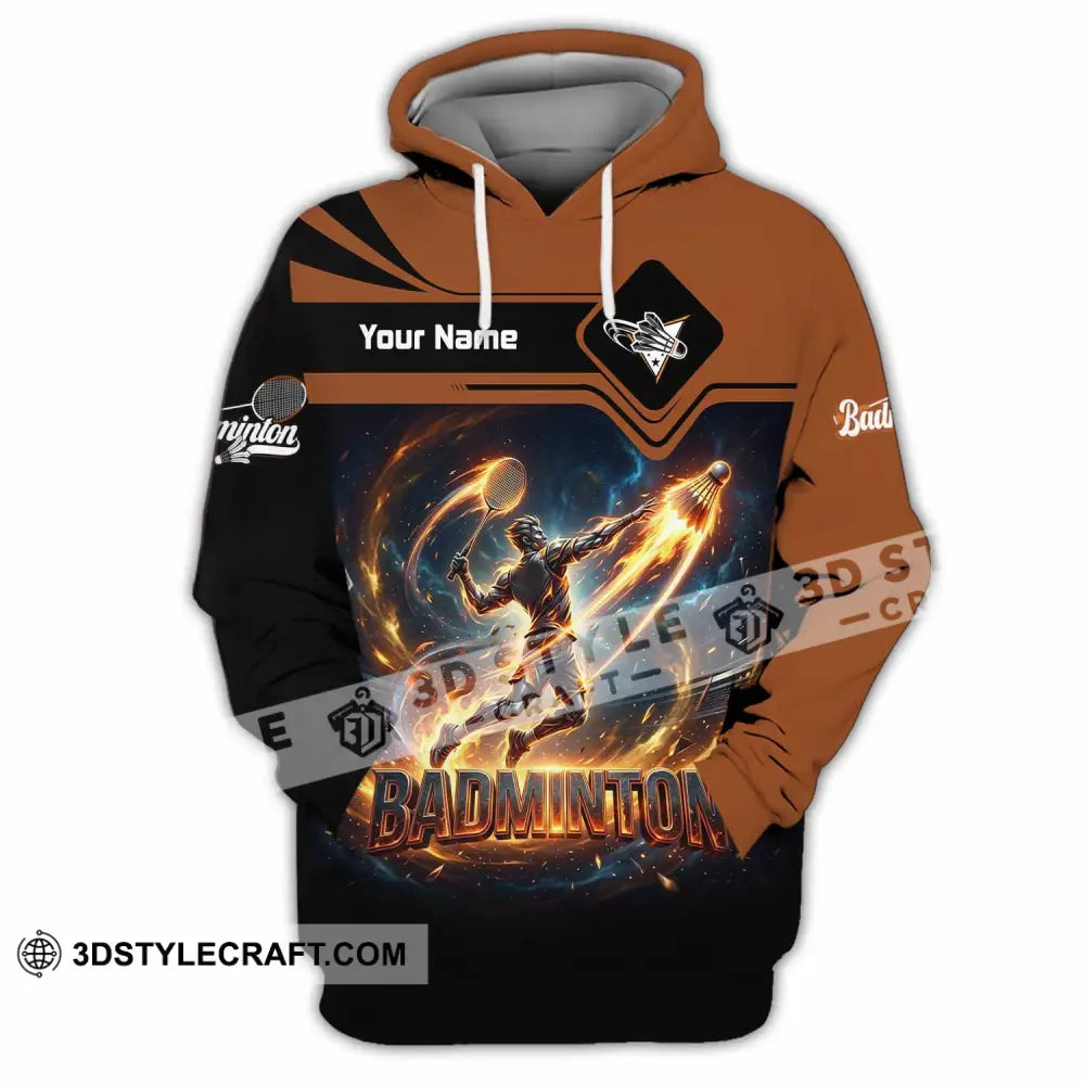 Unisex Shirt - Custom Badminton Shirt - Hoodie / S - T-shirt