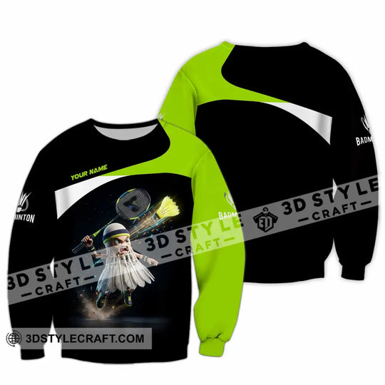 Unisex Shirt - Custom Badminton Shirt style option 3