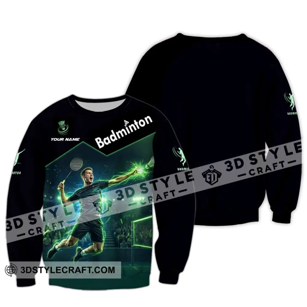 Unisex Shirt - Custom Badminton Shirt - Long Sleeve / S - T-shirt