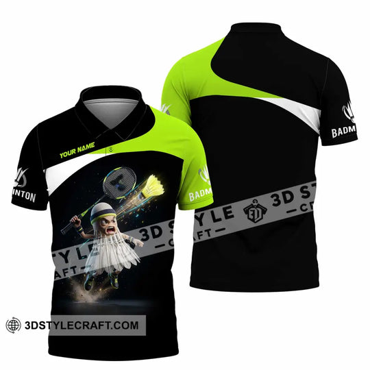 Unisex Shirt - Custom Badminton Shirt style option 2