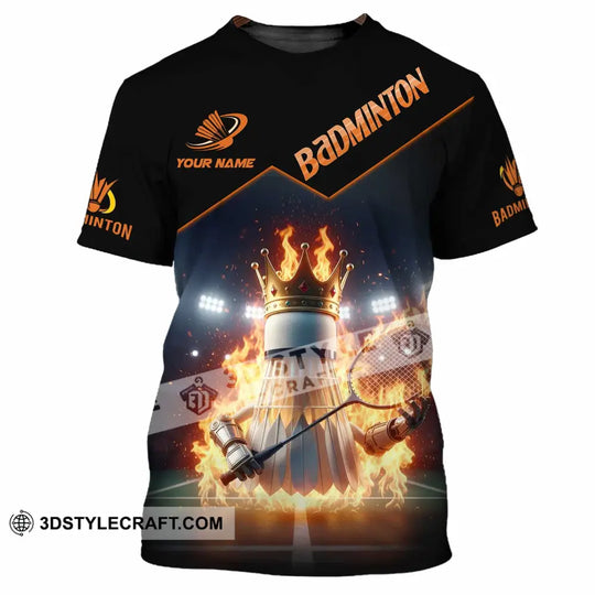Unisex Shirt - Custom Badminton Sports Shirt style option 4