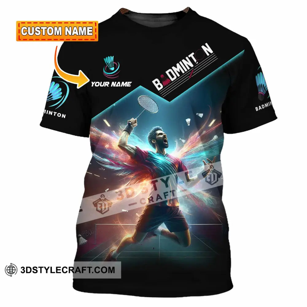 Unisex Shirt - Custom Badminton Shirt - T-shirt