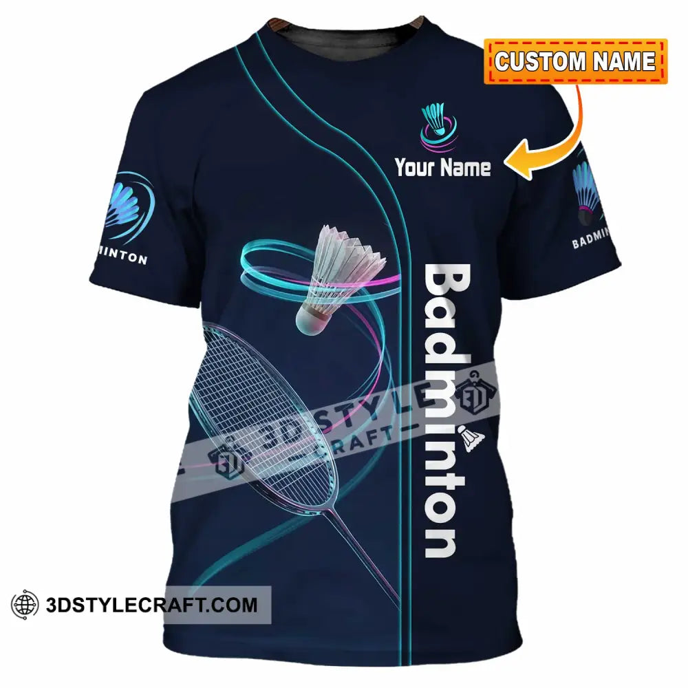 Unisex Shirt - Custom Badminton Shirt - T-shirt