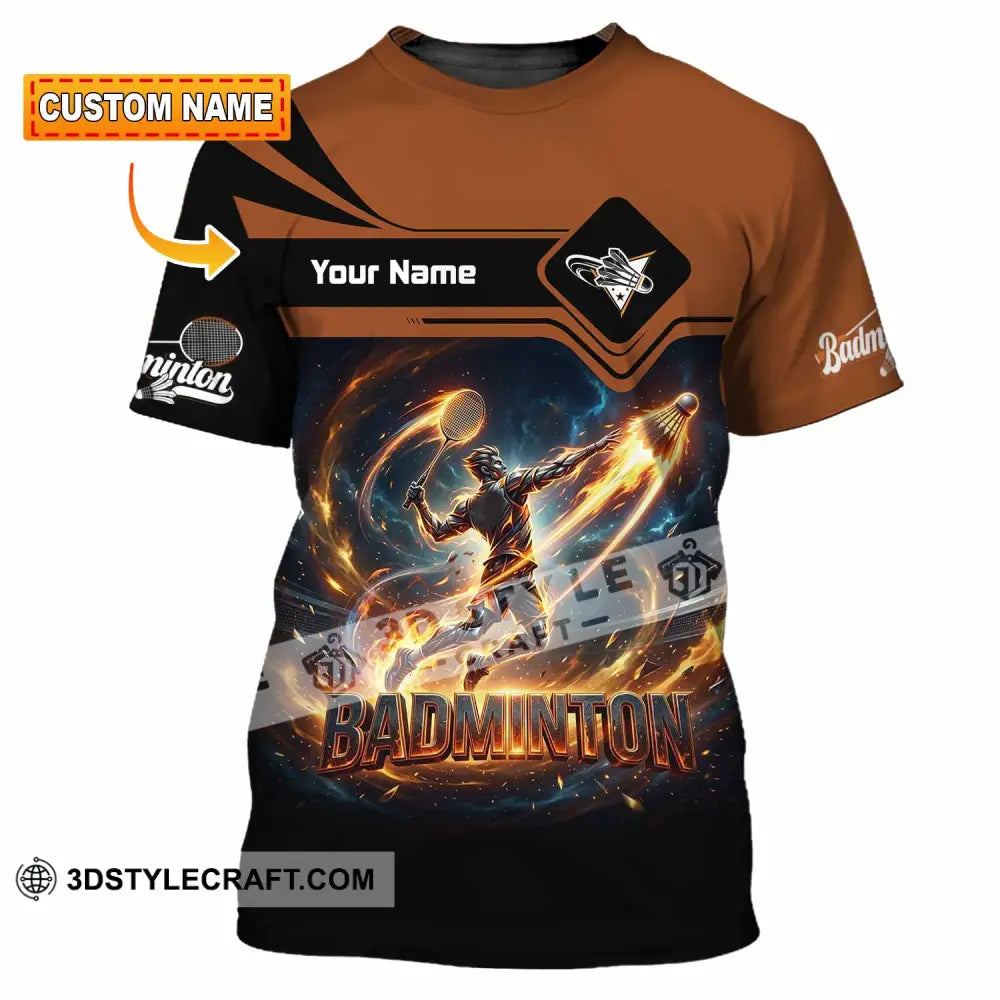 Unisex Shirt - Custom Badminton Shirt - T-shirt