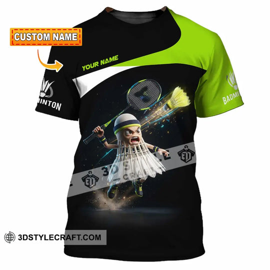 Unisex Shirt - Custom Badminton Shirt style option 1