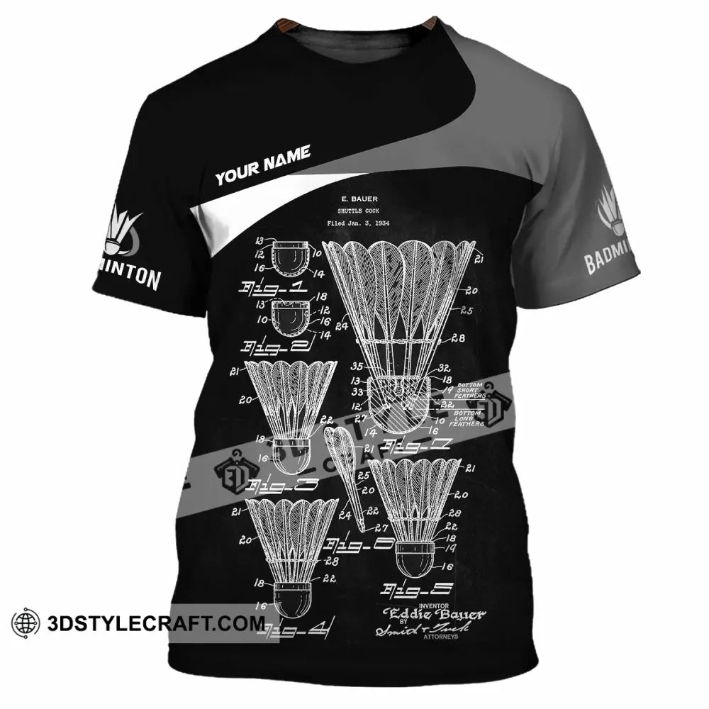 Unisex Shirt - Custom Badminton Shirt - T-Shirt / S - T-shirt