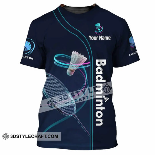 Unisex Shirt - Custom Badminton Shirt style option 3