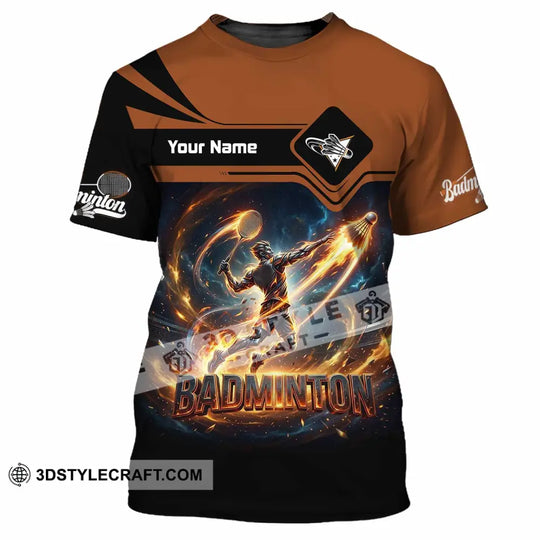 Unisex Shirt - Custom Badminton Shirt style option 4