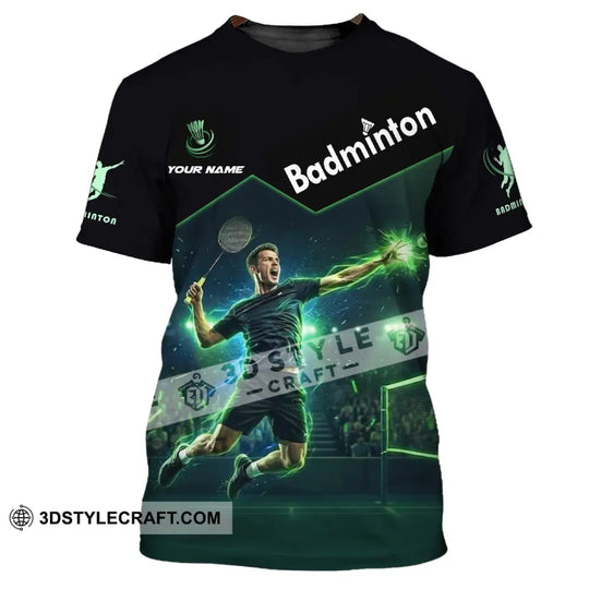 Unisex Shirt - Custom Badminton Shirt style option 4