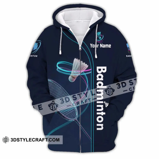Unisex Shirt - Custom Badminton Shirt style option 4
