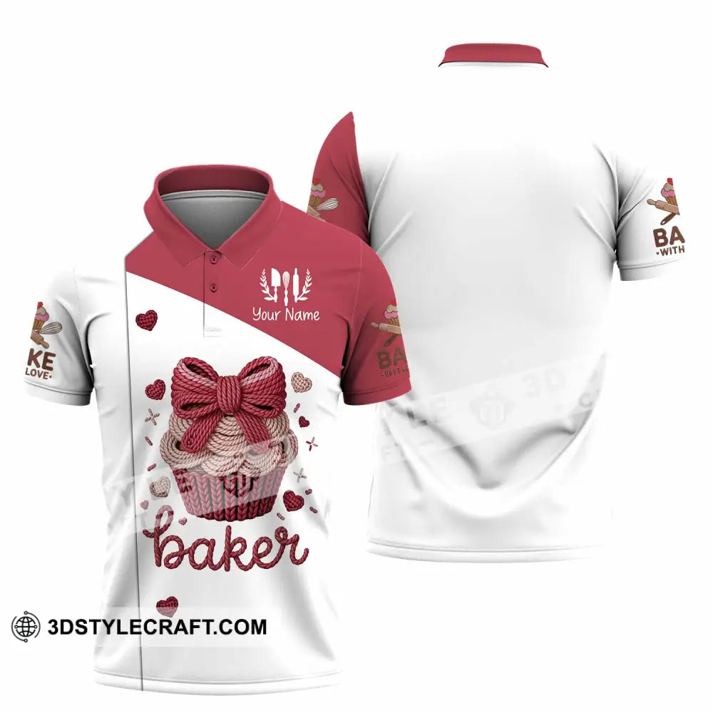 Unisex Shirt - Custom Baker 3D Shirt - Polo Shirt / S - T-shirt