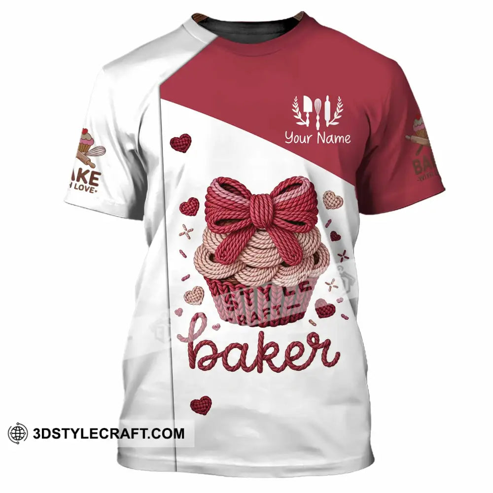 Unisex Shirt - Custom Baker 3D Shirt - T-Shirt / S - T-shirt