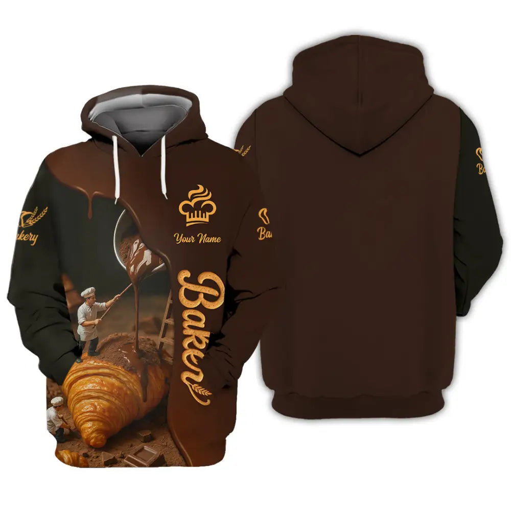 Unisex Shirt - Custom Baker Shirt Hoodie / S T-shirt
