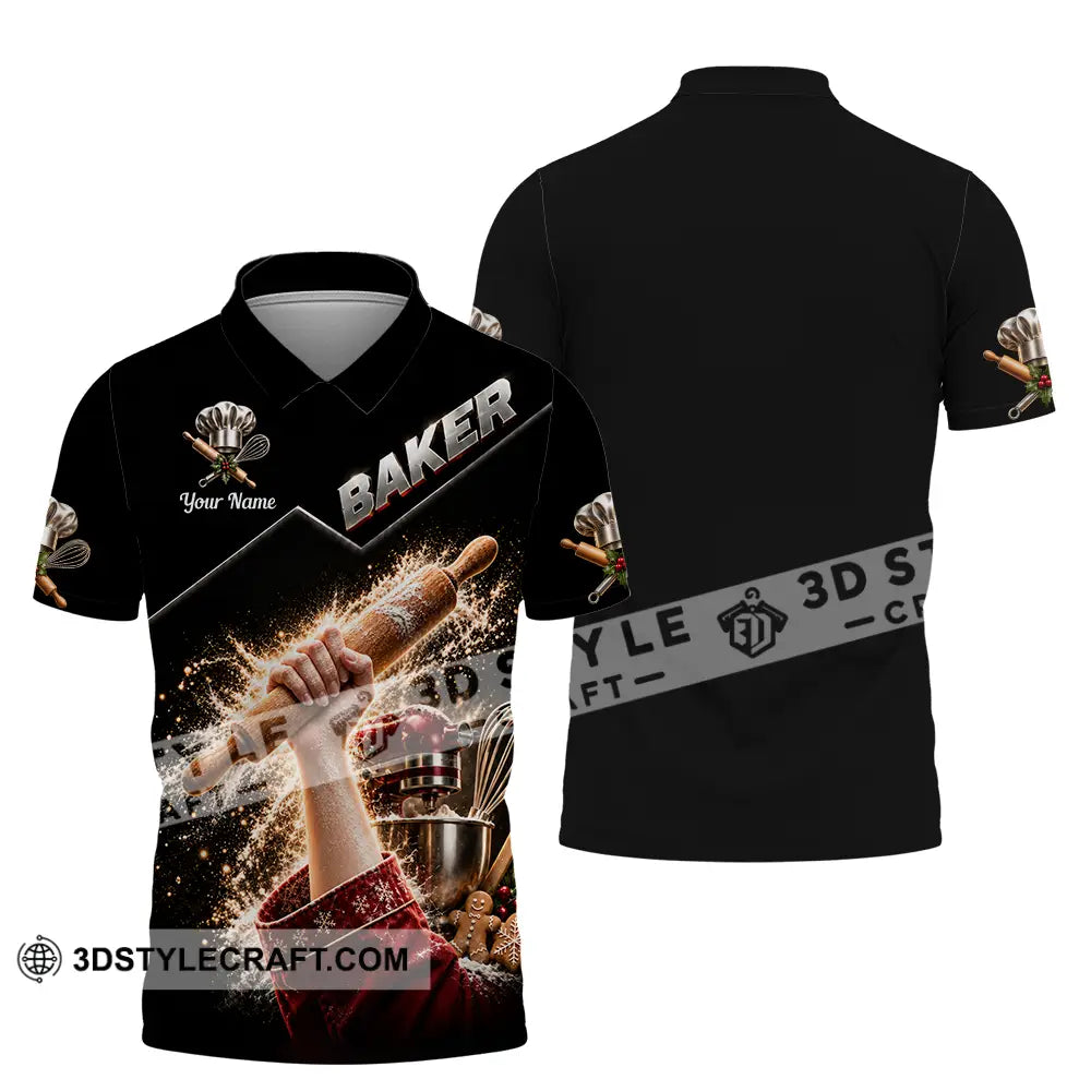 Unisex Shirt - Custom Baker Shirt - Polo Shirt / S - T-shirt