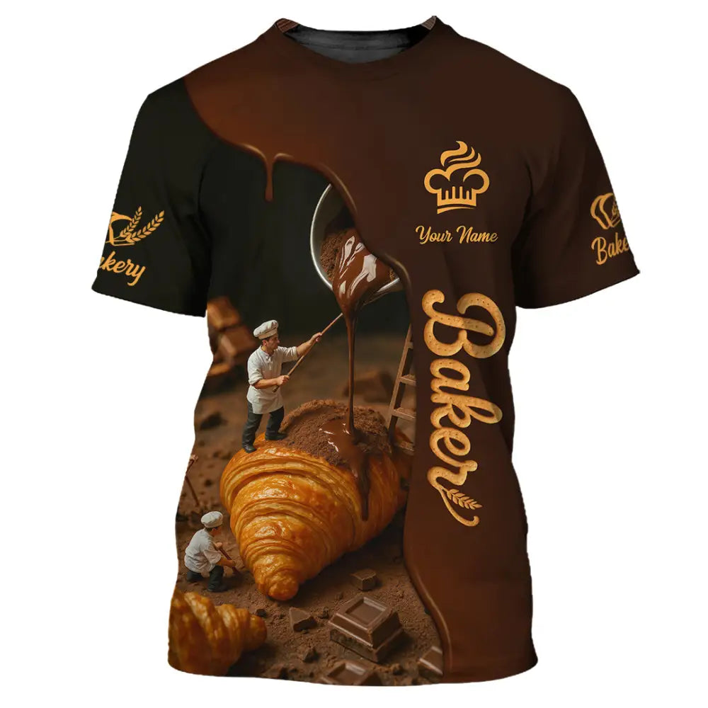 Unisex Shirt - Custom Baker Shirt T-Shirt / S T-shirt
