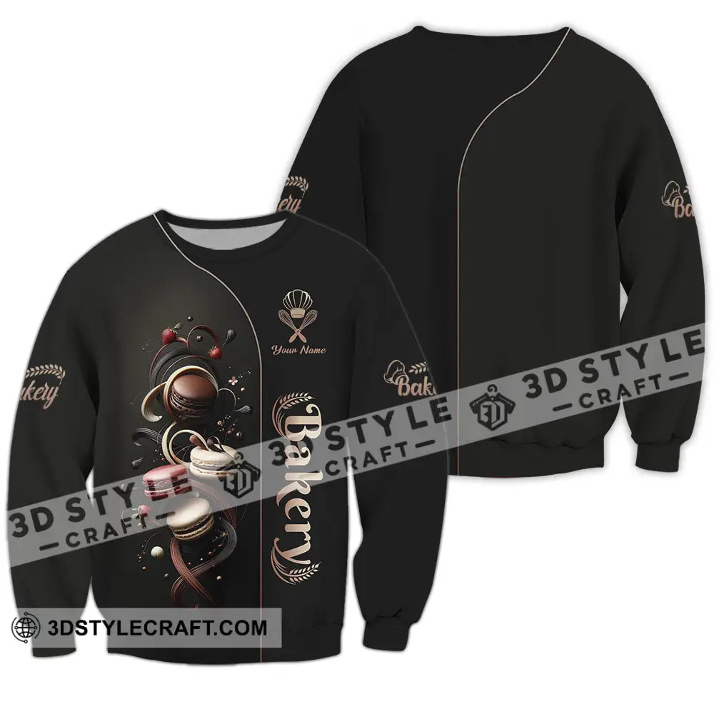 Unisex Shirt - Custom Bakery 3D Shirt - Long Sleeve / S - T-shirt
