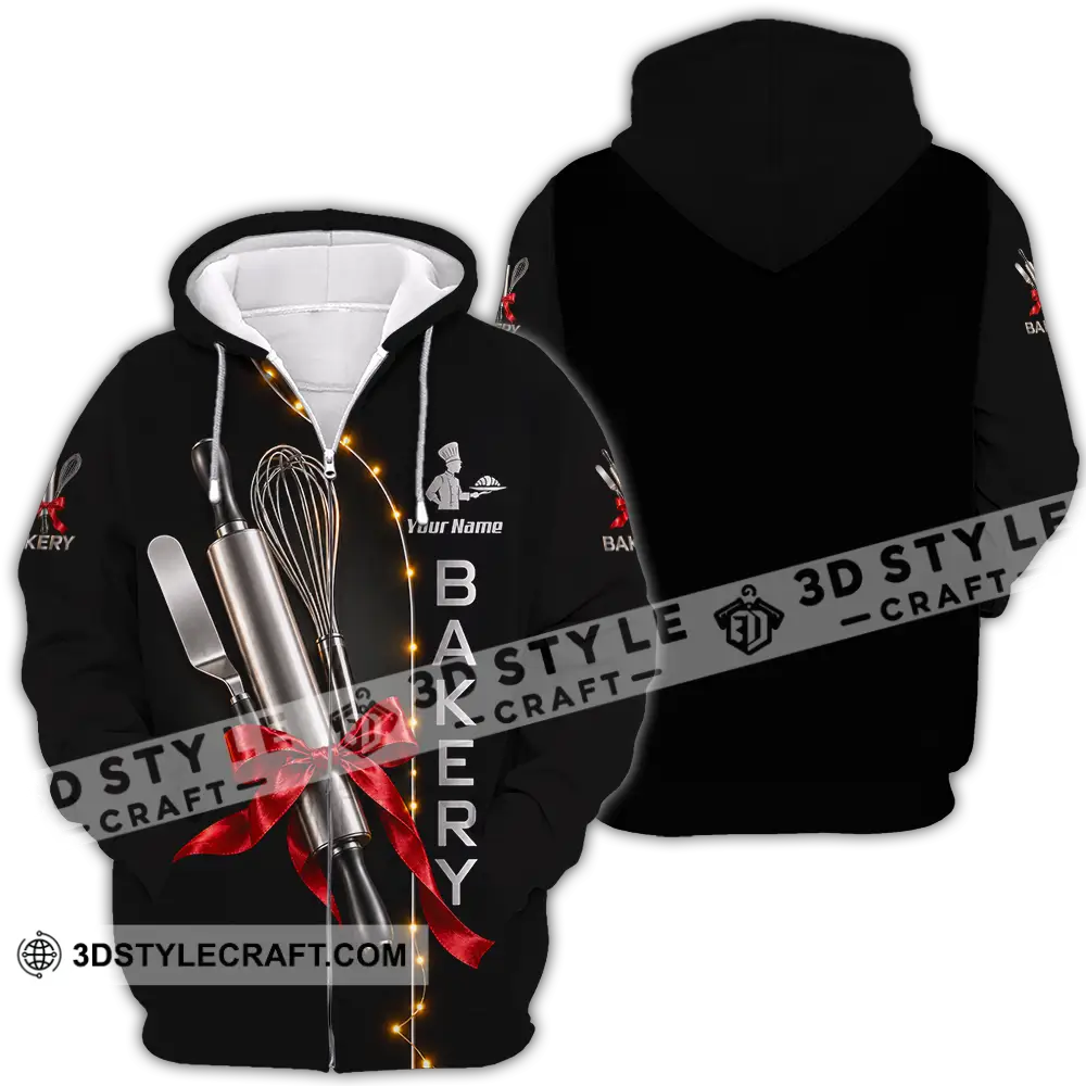 Unisex Shirt - Custom Bakery Shirt - Zipper Hoodie / S - T-shirt