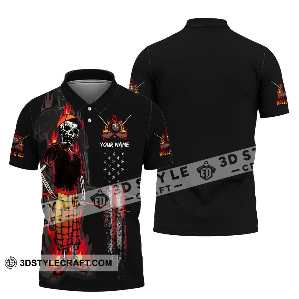 Unisex Shirt - Custom Ballz & All 3D Shirt Polo Shirt / S T-shirt