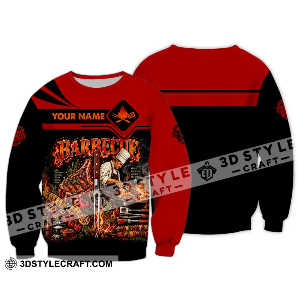 Unisex Shirt - Custom Barbecue Shirt - Long Sleeve / S - T-shirt