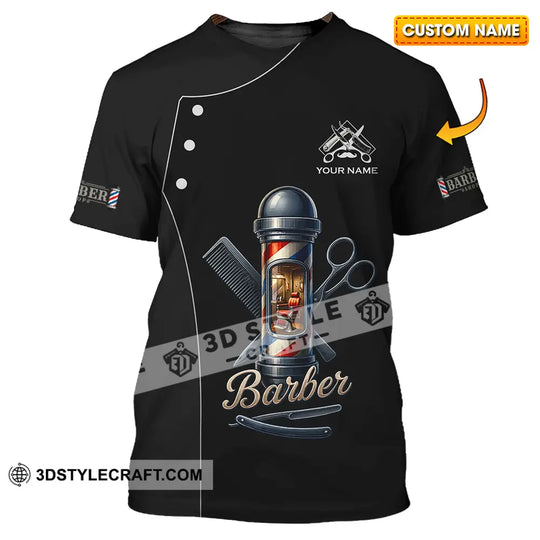 Unisex Shirt - Custom Barber Shirt style option 1