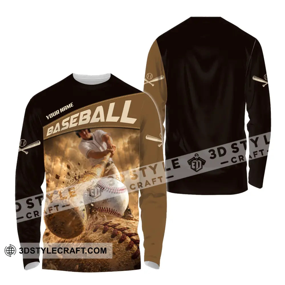 Unisex Shirt - Custom Baseball Shirt - Long Sleeve Shirt / S - T-shirt