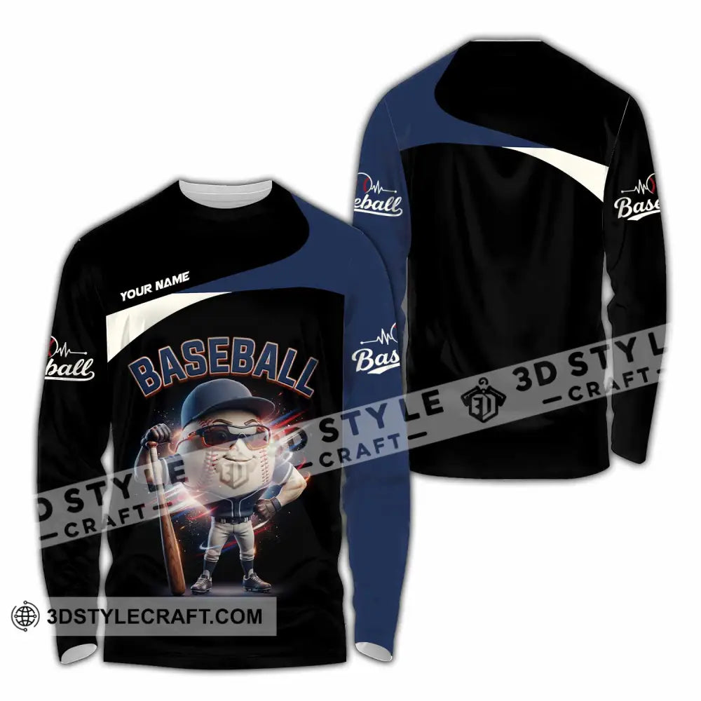 Unisex Shirt - Custom Baseball Shirt - Long Sleeve Shirt / S - T-shirt