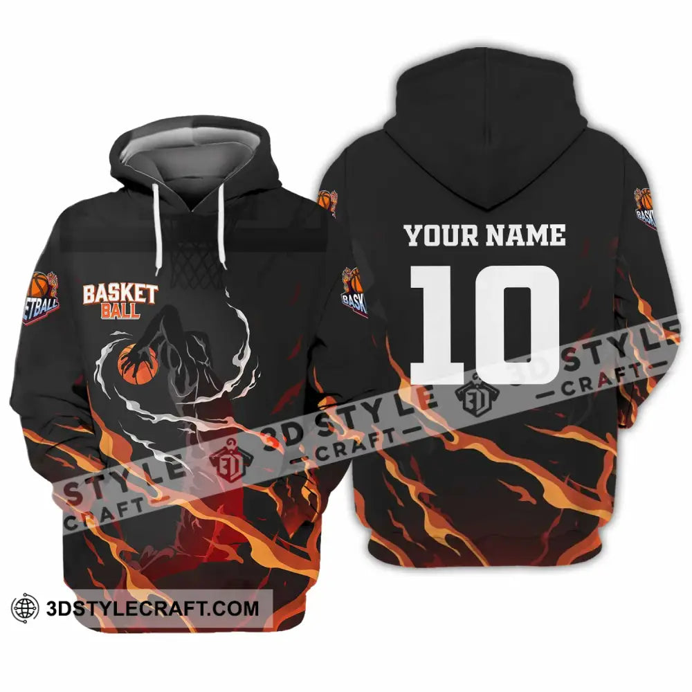 Unisex Shirt - Custom Basketball 3D Shirt Hoodie / S T-shirt