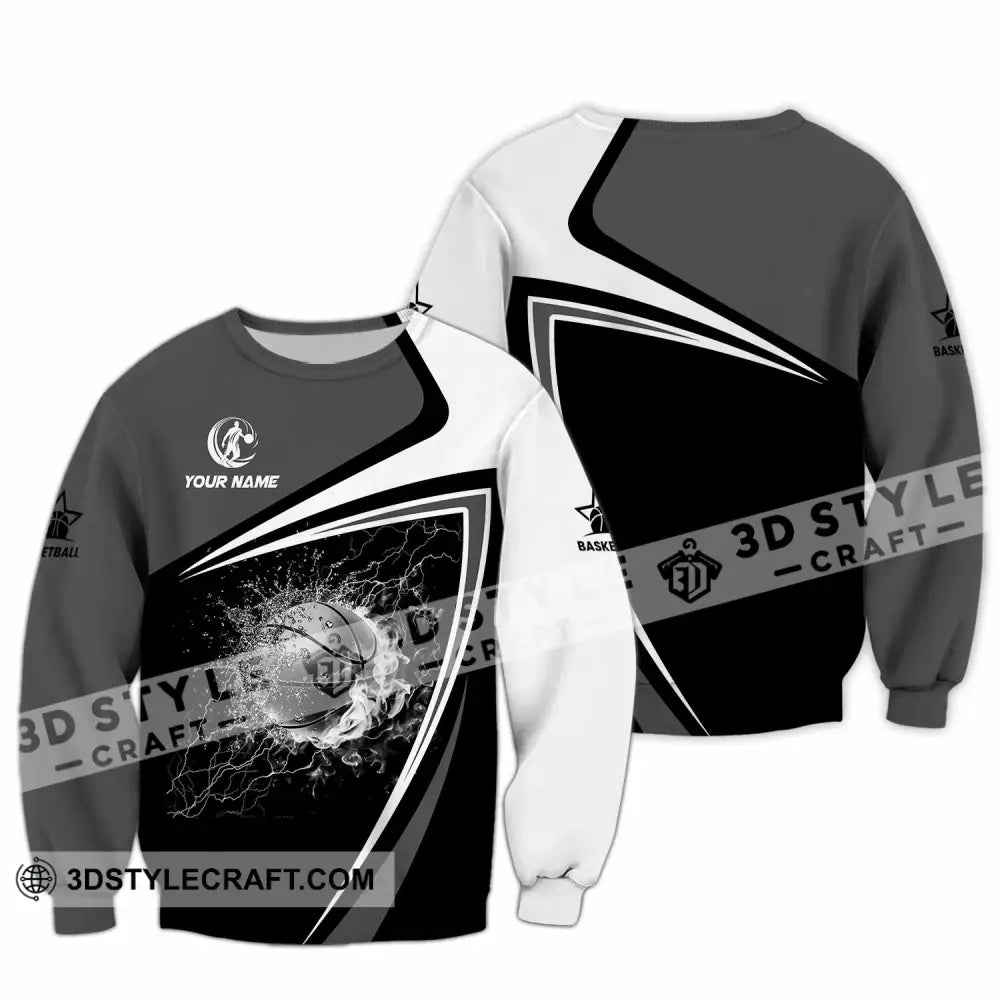 Unisex Shirt - Custom Basketball 3D Shirt Long Sleeve / S T-shirt