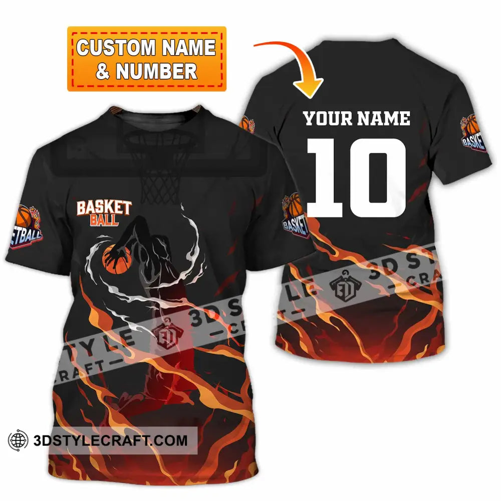 Unisex Shirt - Custom Basketball 3D Shirt T-shirt