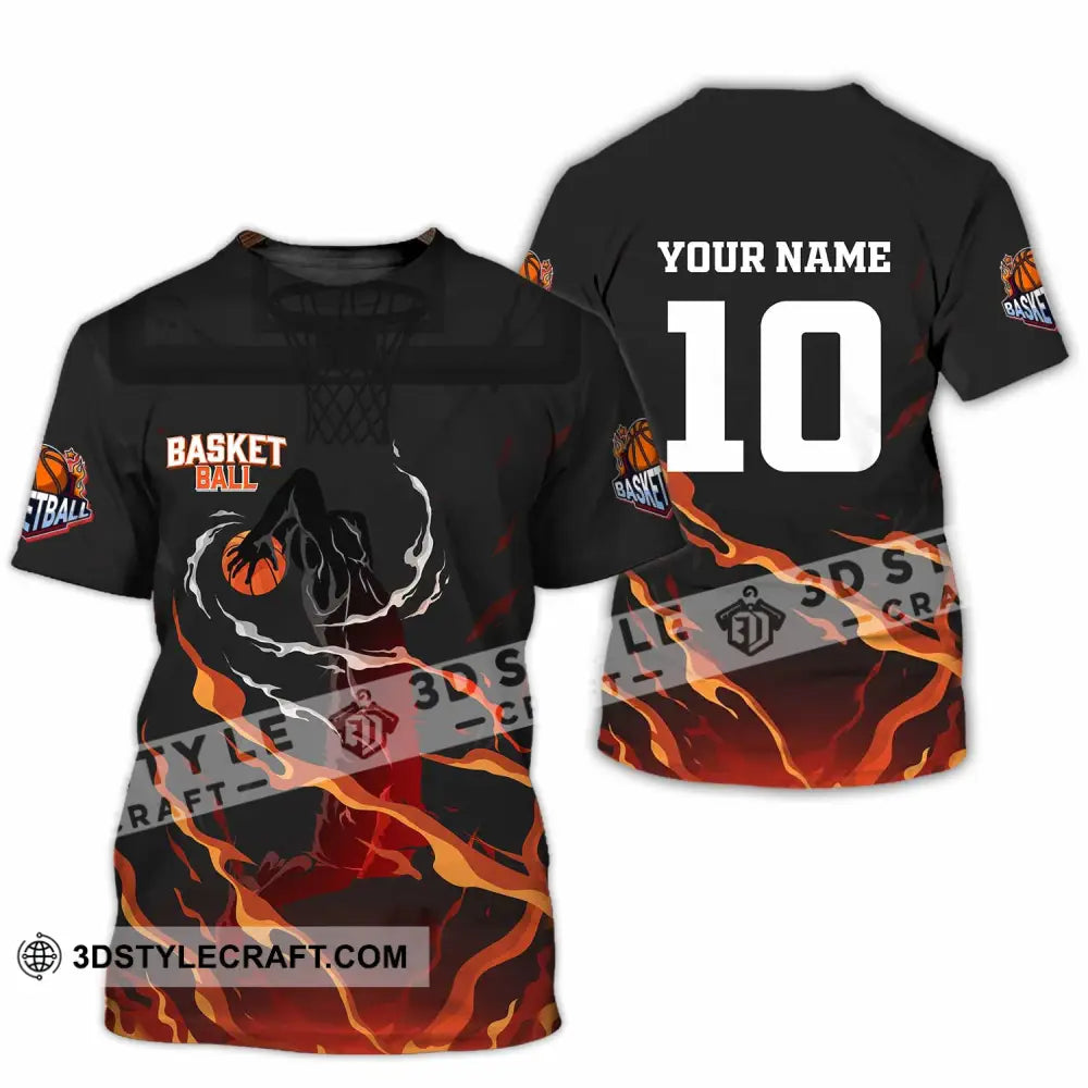 Unisex Shirt - Custom Basketball 3D Shirt T-Shirt / S T-shirt