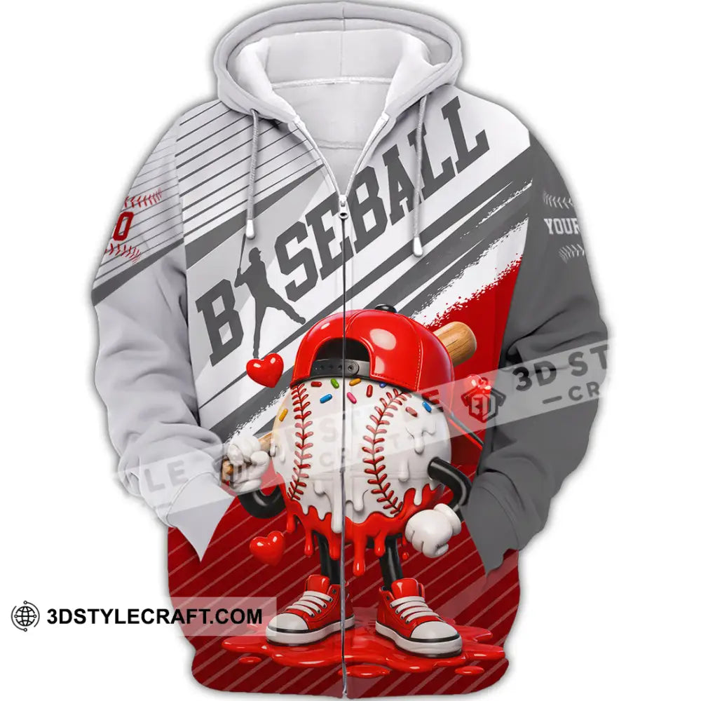 Unisex Shirt - Custom Basketball 3D Shirt Zipper Hoodie / S T-shirt