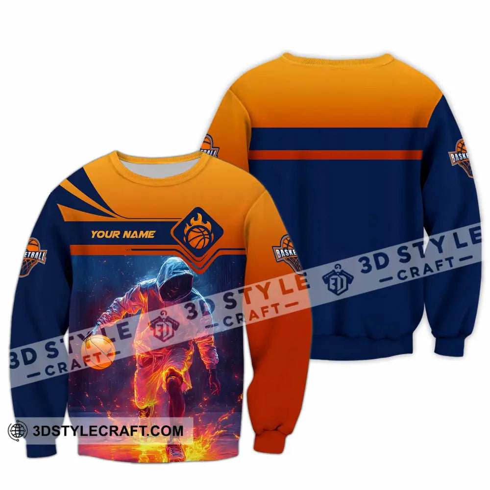 Unisex Shirt - Custom Basketball Shirt Long Sleeve / S T-shirt