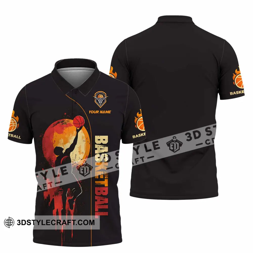 Unisex Shirt - Custom Basketball Player Shirt Polo Shirt / S T-shirt