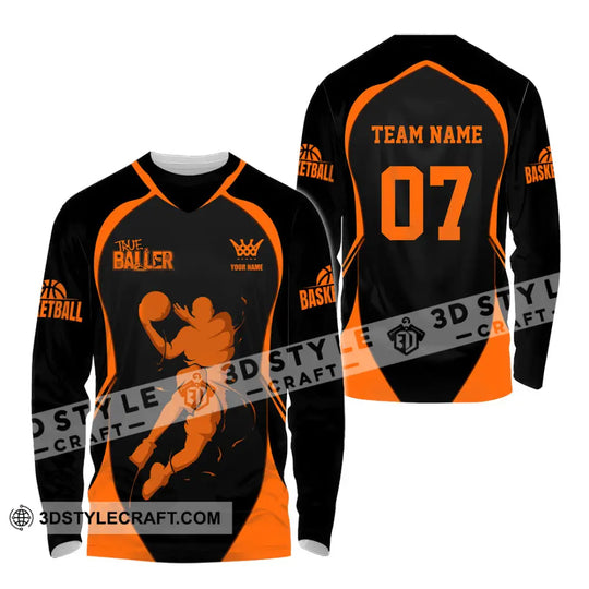Unisex Shirt - Custom Basketball The Baller Shirt style option 4